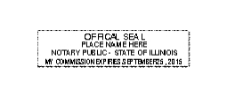 Illinois notary seal